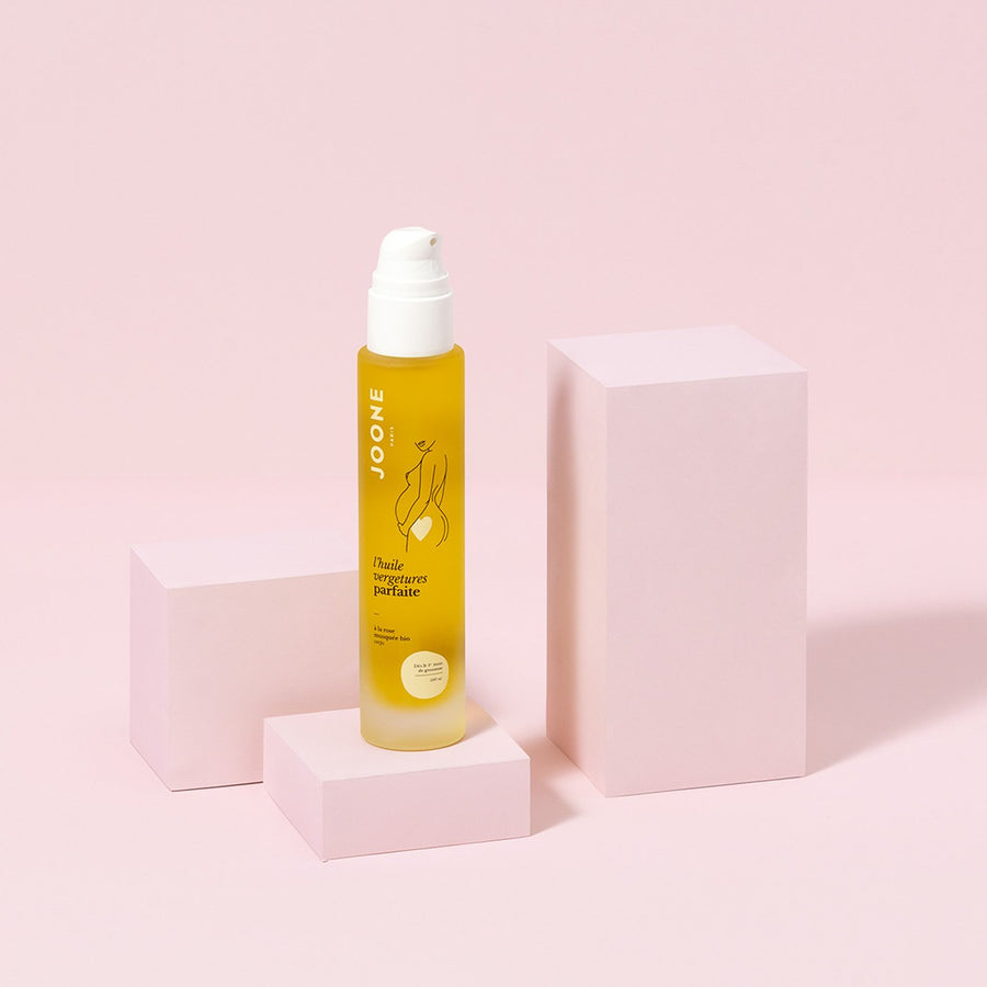 L'huile vergetures parfaite